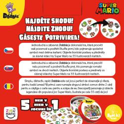Asmodee Hra postřehová Dobble Super Mario (společenská hra)