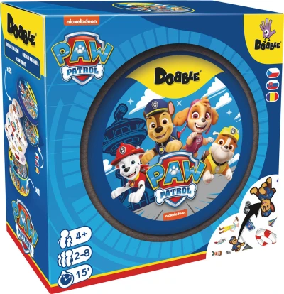Asmodee Hra postřehová Dobble Tlapková Patrola (společenská hra)