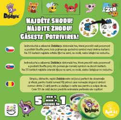Asmodee Hra postřehová Dobble ZOO new v plechové krabičce (společenská hra)