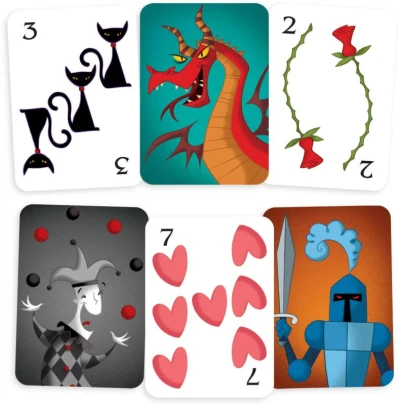 Asmodee Hra Spící královny karetní (společenská hra)