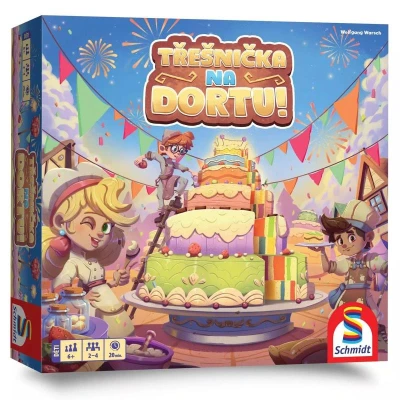Asmodee Hra Třešnička na dortu Asmodee Hra Třešnička na dortu