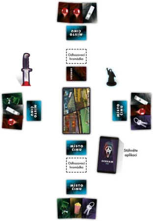 Asmodee Hra Vřískot CZ (společenská hra)