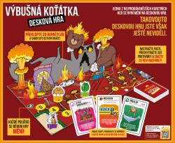 Asmodee Hra Výbušná koťátka desková (společenská hra)
