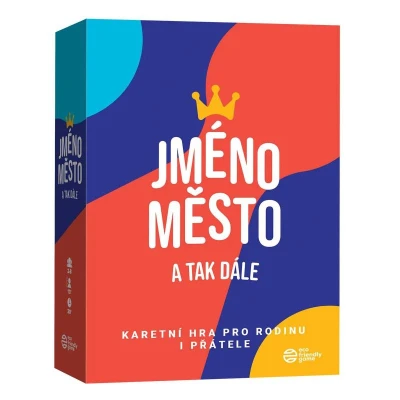 Asmodee Kartová hra Meno, mesto a tak ďalej Asmodee Kartová hra Meno, mesto a tak ďalej