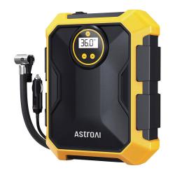 Astroai Vzduchový kompresor CZK-3674 12V DC 100PSI (žlutý) Astroai Vzduchový kompresor CZK-3674 12V DC 100PSI (žlutý)