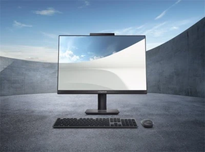Asus ExpertCenter E5 AiO 24 CORE 3 100U/8GB/512GB SSD/DVD writer 8X/23,8" FHD/2yr Pick up Return/W11P EDU/Černá