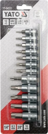 Yato Bity Torx sada 12 ks (CrV 6150)