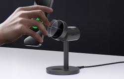 Aukey Bezdrátová nabíječka MagFusion 3 v 1 LC-MC311, 15W Qi2 (šedá)