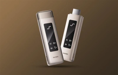 Aurzen Castplay šampaňský bezdrátový HDMI adaptér