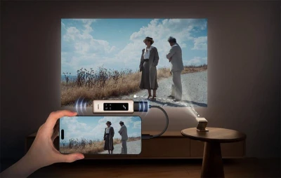 Aurzen Castplay šampaňský bezdrátový HDMI adaptér
