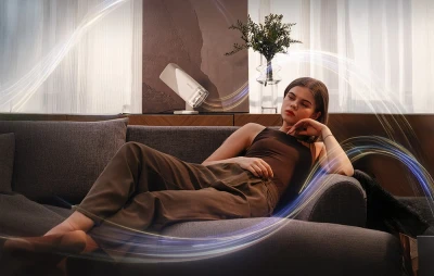 Aurzen Boom Air krémový projektor