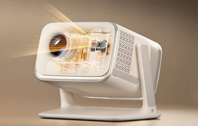 Aurzen Boom Mini krémový projektor