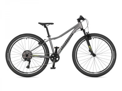 Author A-Matrix 26 2026 stříbrná-matná/limeta MTB kolo + výbava zdarma