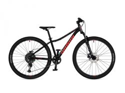 Author A-Matrix 27,5D 2026 černé/červené juniorské MTB kolo + výbava zdarma