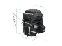 Author Brašna na nosič A-N Tourer 40 (černá)