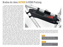 Author Brašna na rám A-R260 ProLong (černá)