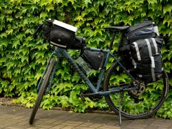 Author Brašna na řidítka A-H735 QRA X7 (černá)