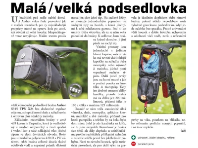 Author Brašna pod sedlo A-S315 TPN X24 (černá)