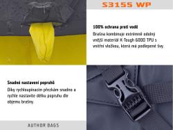 Author Taška pod sedlo A-S3155 SuMo Waterproof X25 (čierna)