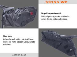 Author Taška pod sedlo A-S3155 SuMo Waterproof X25 (čierna)