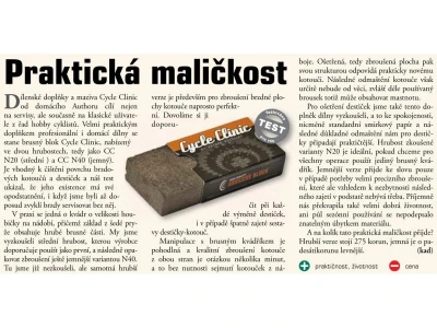 Author CC N20 šedý střední brusný blok