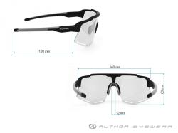 Author Brýle Zephyr Polarized Pro 30.5 (šedá-matná)