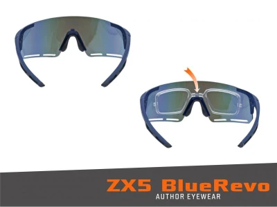Author Brýle ZX5 BlueRevo 13 Optical A (šedá-transparentní)