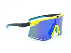 Author Okuliare ZX8 SBRIGHT Orange 65 BlueRevo 13 (žltá-neónová/zelená)