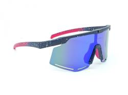 Author Okuliare ZX8 SBRIGHT Orange 65 BlueRevo 13 (žltá-neónová/zelená)