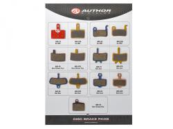 Author Brzdové destičky ABS-61 Avid Juicy (červená)