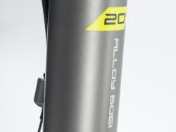 Author Classic 2023-24 stříbrná-matná/limeta krosové kolo + výbava zdarma