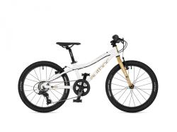 Author Cosmic 20 2026 bílé/zlaté dětské kolo + výbava zdarma Author Cosmic 20 2026 bílé/zlaté dětské kolo + výbava zdarma