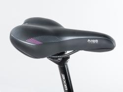 Author Horizon ASL 2023-24 šedá-matné/růžové dámské krosové kolo + výbava zdarma