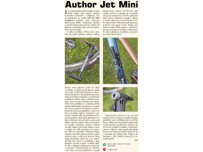 Author Hustilka AAP Jet Mini Composite (čierna/šedá)