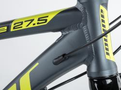 Author Impulse 27,5 2023-24 šedé-matné/limeta MTB XC 27,5[34]kolo + výbava zdarma