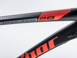 Author Impulse 29 2023-24 modrá/černá/limeta MTB kolo + výbava zdarma