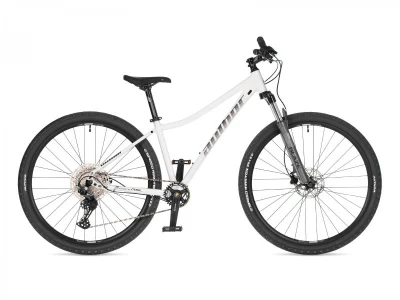 Author Kinetic ASL 2025 bílá/stříbrná dámské MTB kolo + sleva 1500,- na příslušenství Author Kinetic ASL 2025 bílá/stříbrná dámské MTB kolo + sleva 1500,- na příslušenství