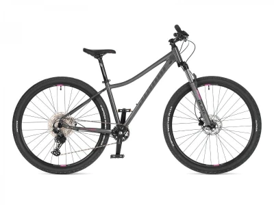 Author Kinetic ASL 2025 stříbrná/růžová dámské MTB kolo + sleva 1500,- na příslušenství Author Kinetic ASL 2025 stříbrná/růžová dámské MTB kolo + sleva 1500,- na příslušenství