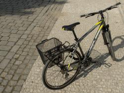 Author Koš ocel AO-39 na nosič (černá)