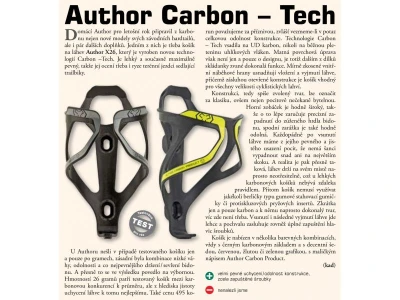 Author Košík ACP-X26 Karbon (karbon/červená)