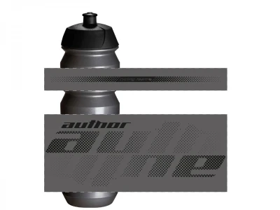 Author AB-Tcx-Shiva X25 šedá/černá cyklistická láhev