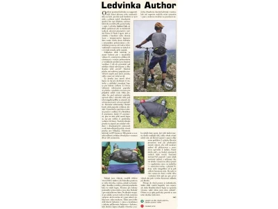 Author Ledvinka cyklist. A-L Gale (černá/šedá)