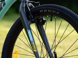 Author Limit 24 2025 šedé/limeta/zelené dětské kolo + výbava zdarma