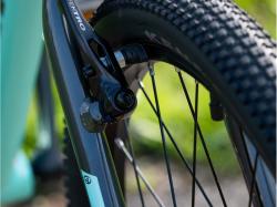 Author Limit 24 2025 zelené/stříbrné/žluté dětské kolo + výbava zdarma