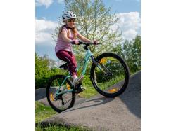 Author Limit 24 2025 zelené/stříbrné/žluté dětské kolo + výbava zdarma