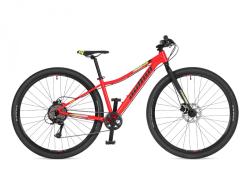 Author Limit 29 2025 červená/černá/limeta dětské kolo + výbava zdarma