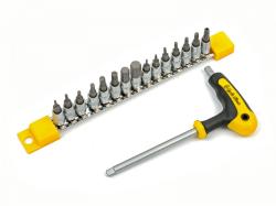 Author Nářadí CC 17BIT T1/4" (žlutá/černá)