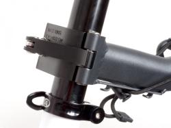 Author Nosič na sedlovku ACR-160-Alu (čierna)