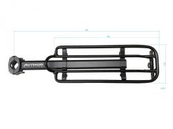 Author Nosič na sedlovku ACR-SP05-Alu X24A (černá)