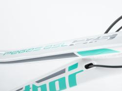 Author Pegas 27,5 ASL 2023 bílé/stříbrné/zelené dámské MTB kolo + výbava zdarma